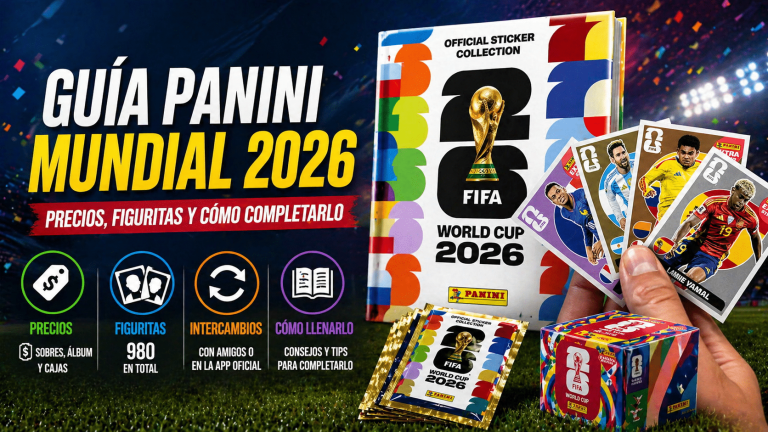 Figuritas Mundial 2026 con los jugadores más destacados